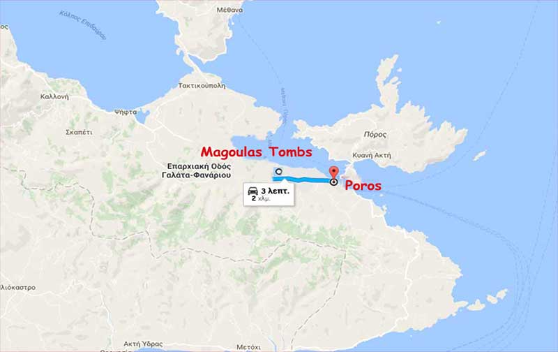 Poros -  Tombs of Magoula